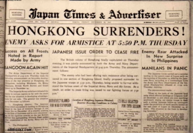 Hong Kong Surrender