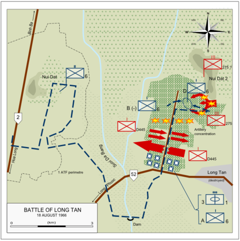 The battle of Long Dinh