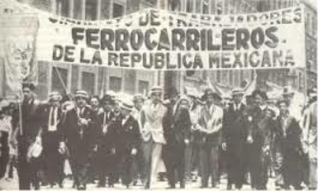 Huelga de ferrocarrileros