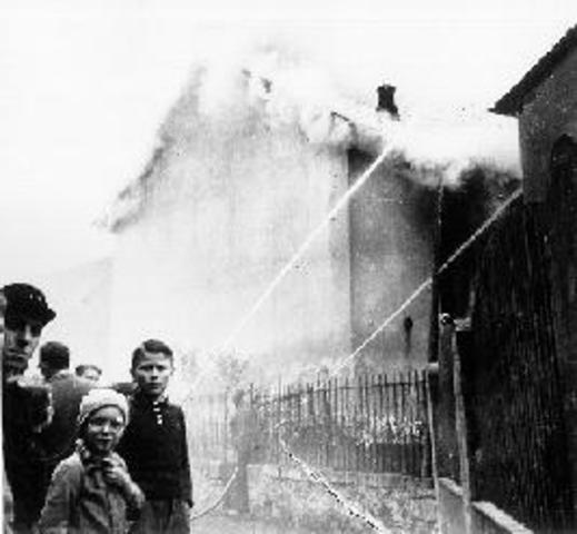 Kristallnacht - The Night of Broken Glass