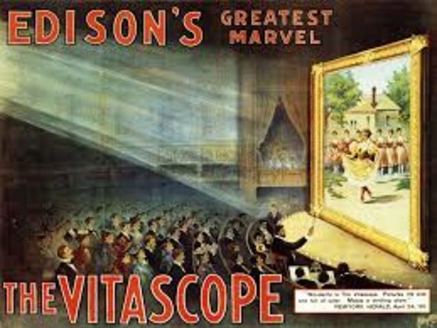 Vitascopio, primeras proyecciones