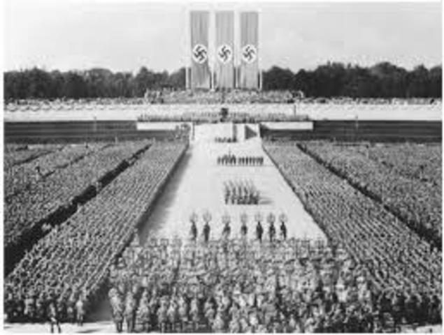 Nazi's gaining power