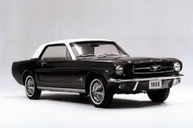 Ford Motors introduces the "Mustang"