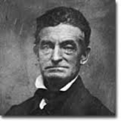 John Brown's Massacre at Pottawatmoie Creek May 24-25 1856