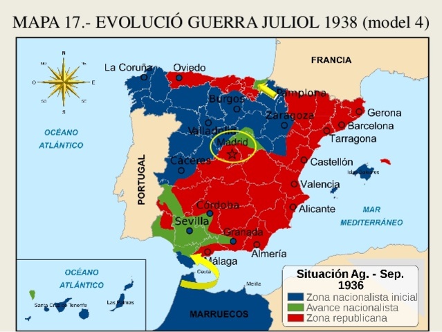 COP D'ESTAT DEL 17 I 18 DE JULIOL DE 1936