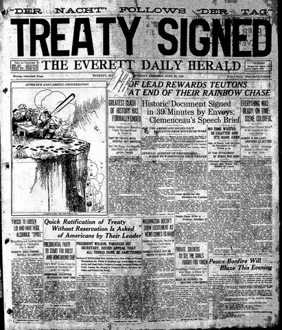 Treaty of Versailles