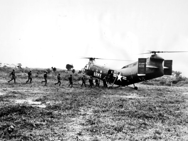 U.S. Starts sending troops to South Vietnam