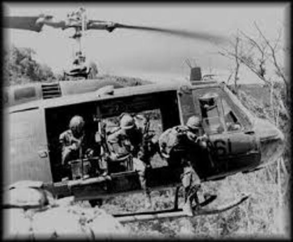 First U.S. Combat Units