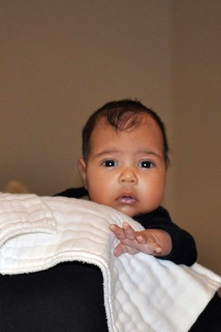 Kanye's daughter is born