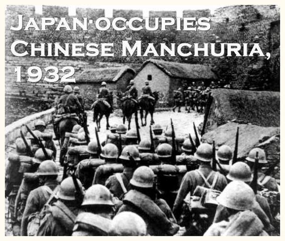 Japan invades Manchuria