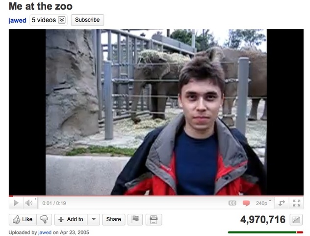 First video uploaded