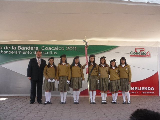 primer lugar a nivel estatal en concurso de escoltas