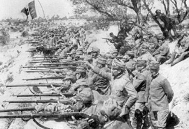 Enzo in the military