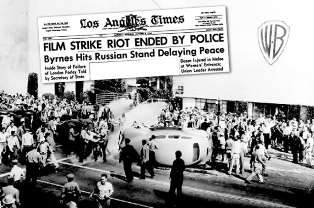 Confederation of Studio Unions Strike Begins