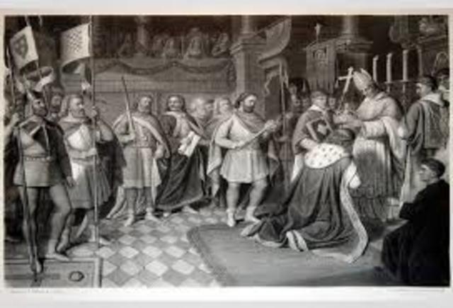 Henry 4 & Gregory 7 struggle for power