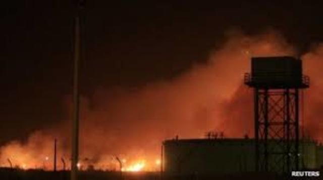 Air Strike on Yarmouk Arms Factory