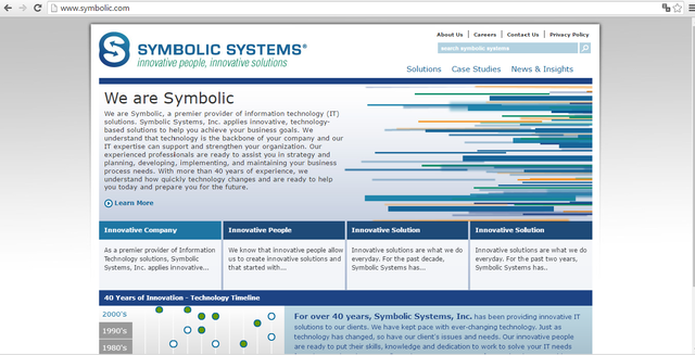 Primer dominio web registrado
