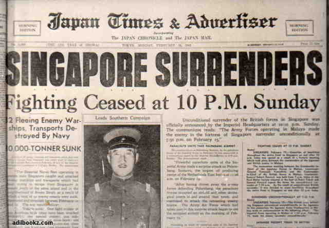 Singapore surrender