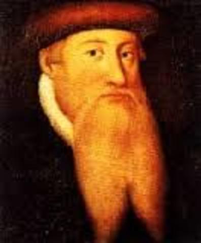 Gutenberg inventa la imprenta