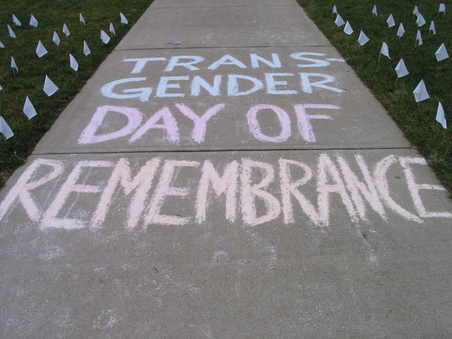 First transgender day of remembrance