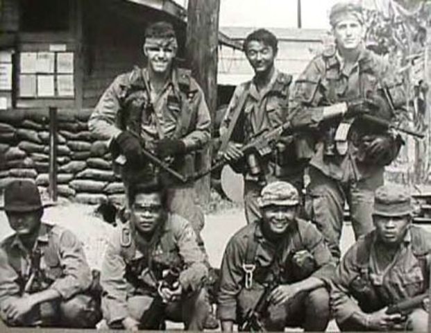Green Berets Enter Vietnam