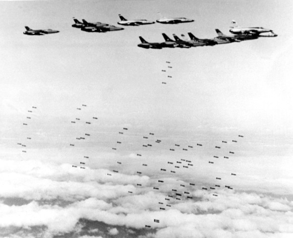 First North Vietnam Bombing
