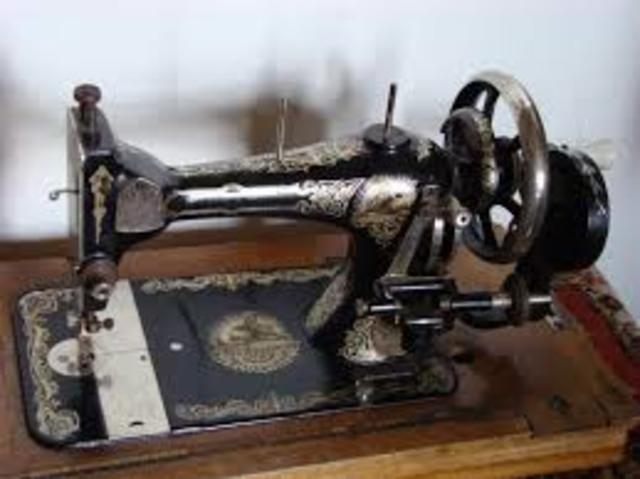 sewing machine- Elias Howe