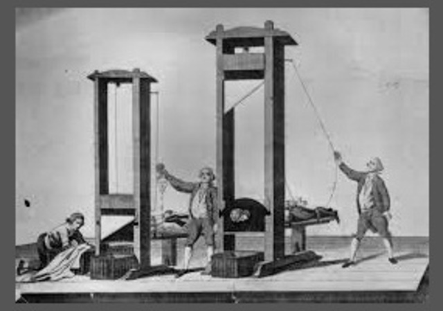 Guillotine By Doctore Josepgh Ignnace Guillotin