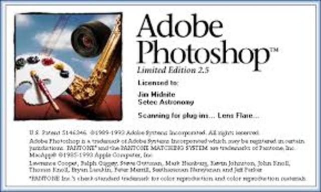 Photoshop 2.0, 2.5