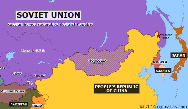 Border Clashes Between Soviet Union and China