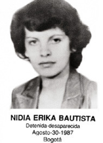 activista política NYDIA ERIKA BAUTISTA DE ARELLANO