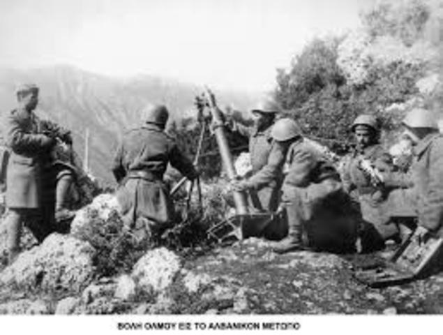 Italia invade Gracia