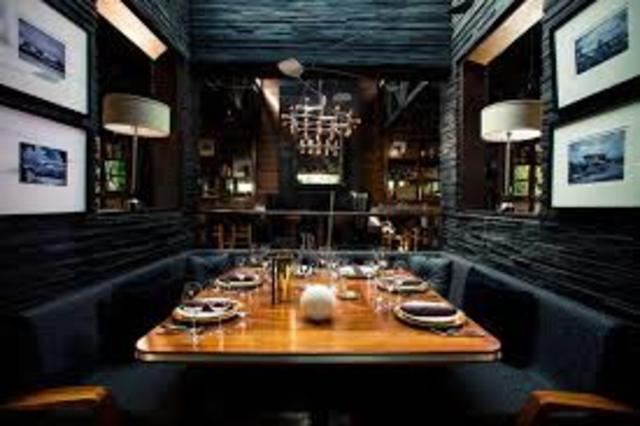 Inaguración de restaurante.