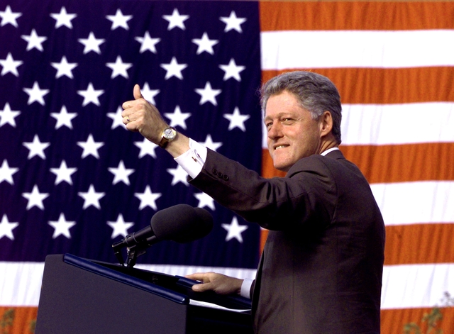 Bill Clinton re-elected President