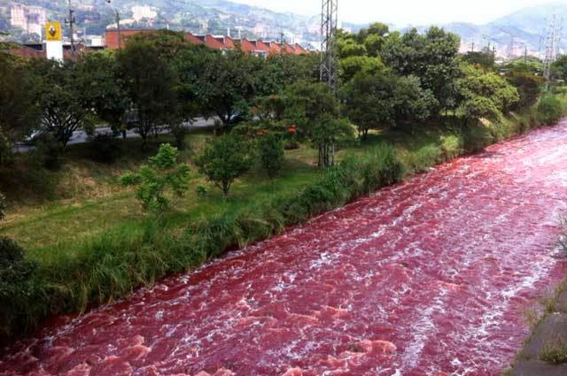 vertimientos ilegales en el municipio de Bello