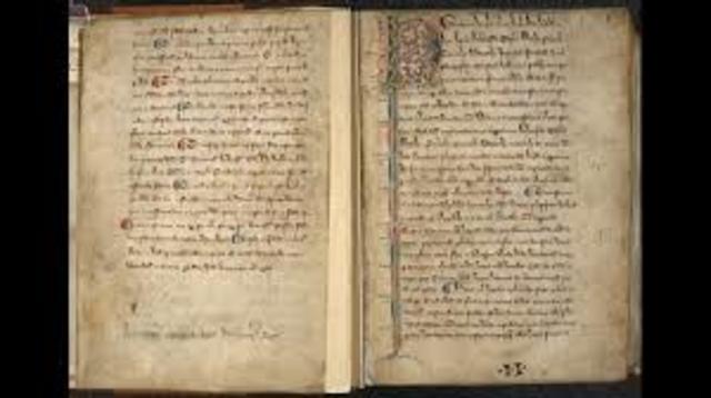 Distribution of Magna Carta