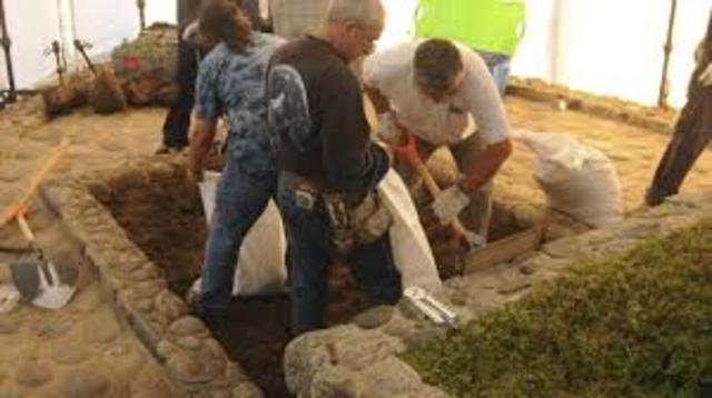 Exhumacion de Guy Daumart