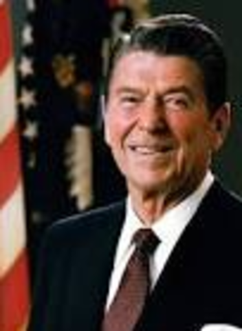 Reagan becomes president