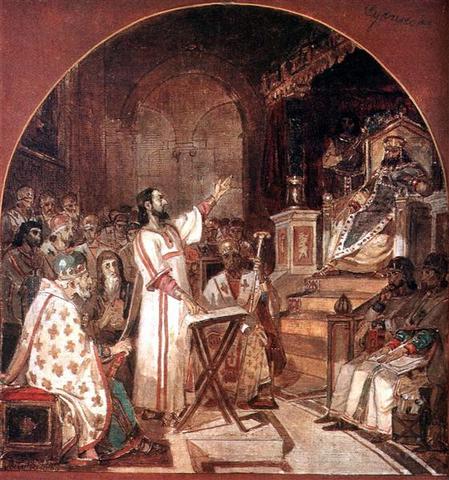 The council of Chalcedon 451 A.D.