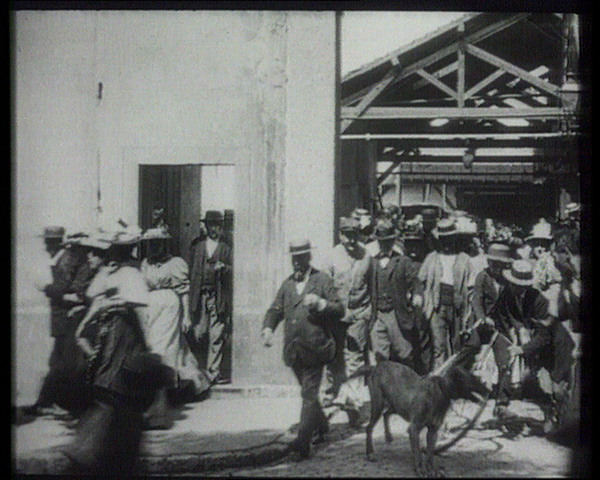 Employees Leaving the Lumière Factory