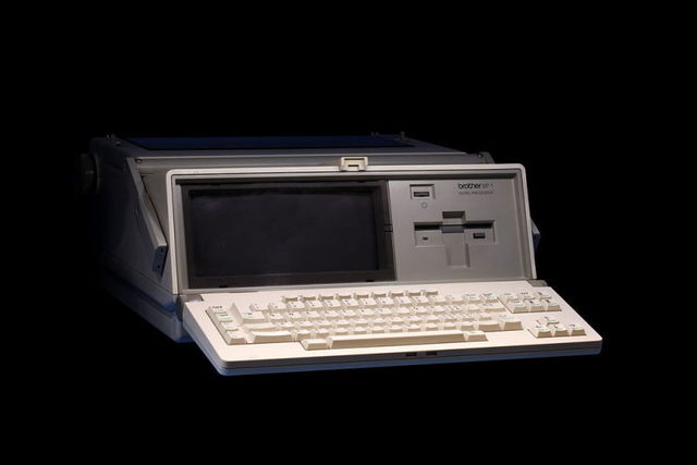 Typewritter in the 1980's