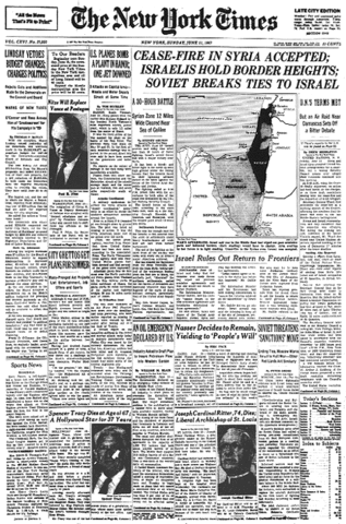 SIx Day war or the 1967 war