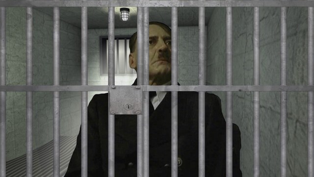 Hitler goes to prison again