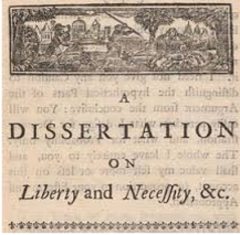 Published His First Pamphlet