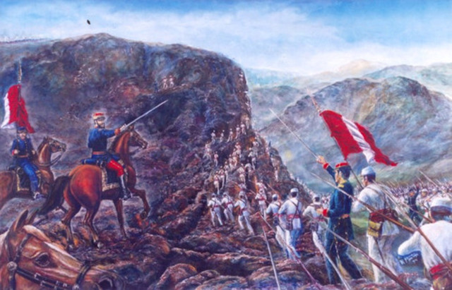 La guerra con Perù.