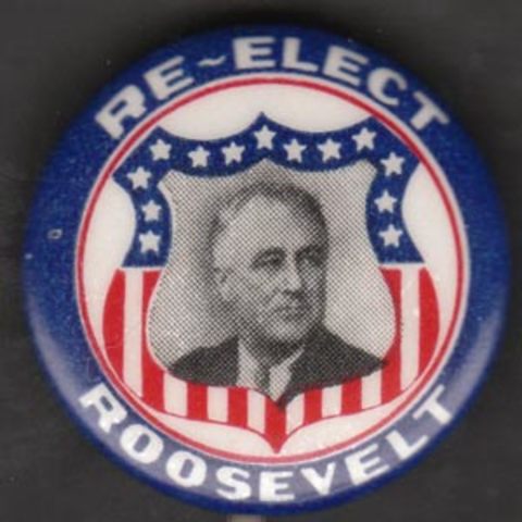 FDR Reelected