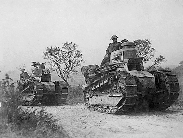 Premières Tanks
