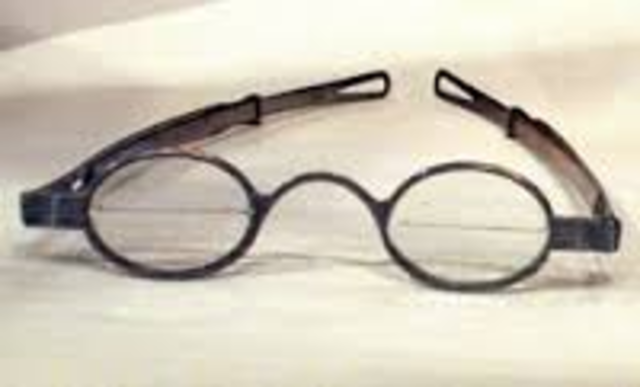 Invented Bifocals Glasses