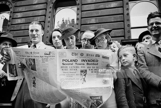 Second World War starts