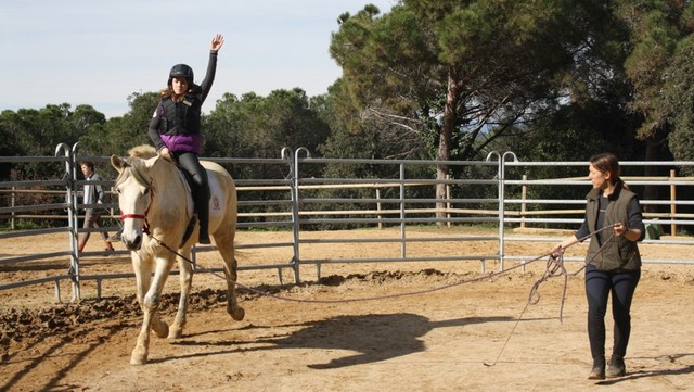 Asistí a mi primera clase de equitación